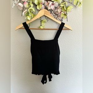 Gb Girls black crop top size XL